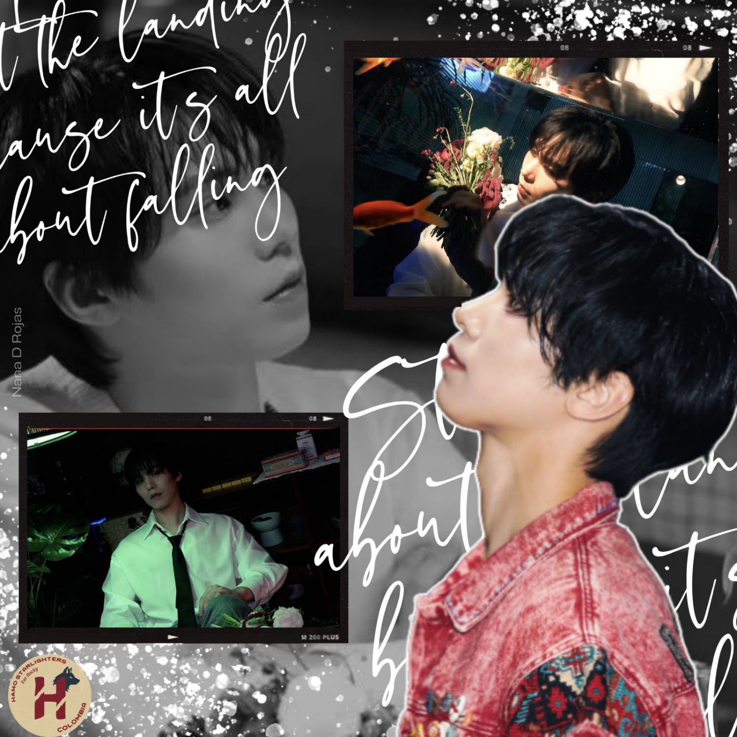 A moment captured by Rocky's fan