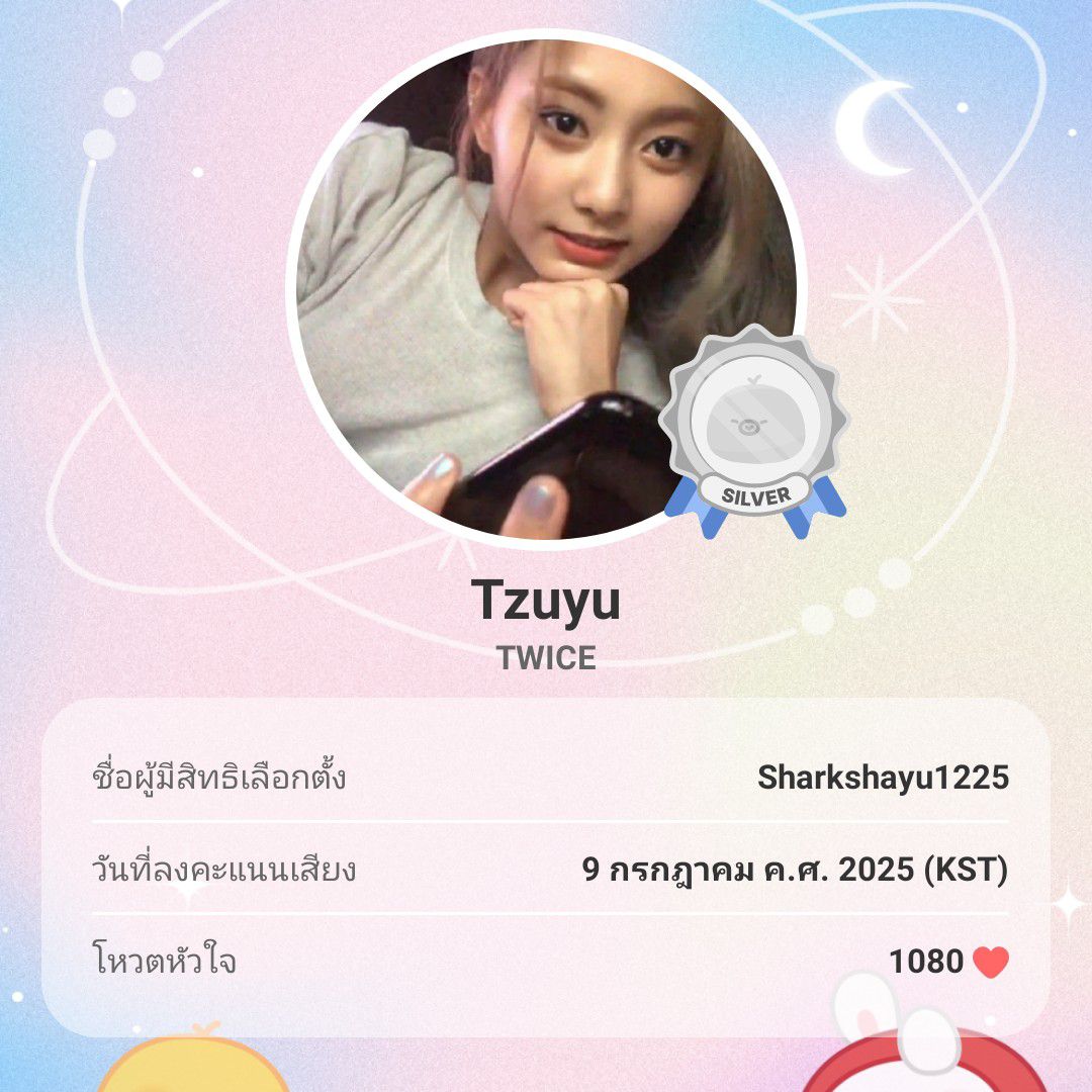 Latest photo of Tzuyu (TWICE)