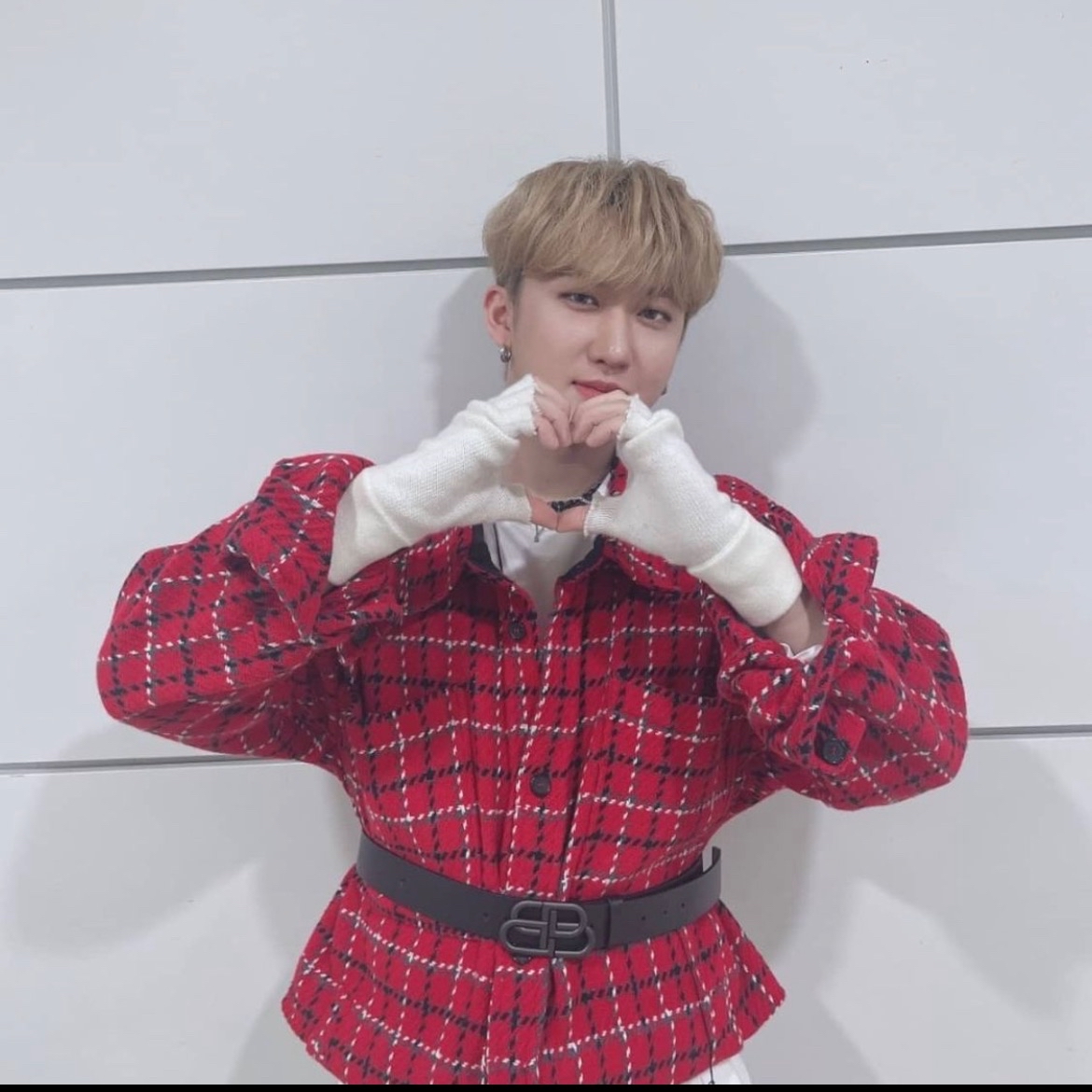 A moment captured by Changbin (Stray Kids)'s fan