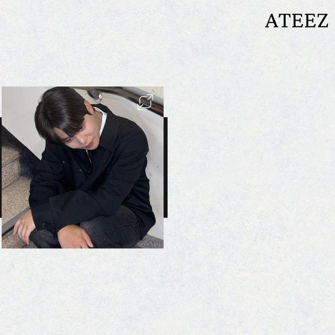 Recent activity shot of Jongho (ATEEZ)