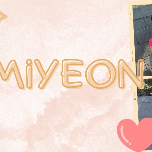 Behind-the-scenes cut of Miyeon (i-dle)