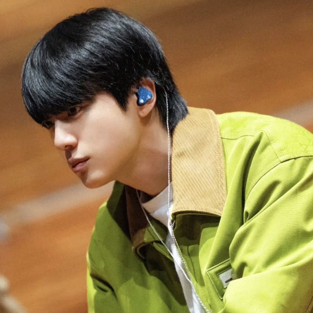 A moment captured by Jin (BTS)'s fan