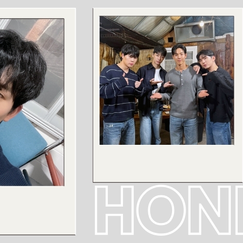 A moment captured by Joohoney (MONSTA X)'s fan