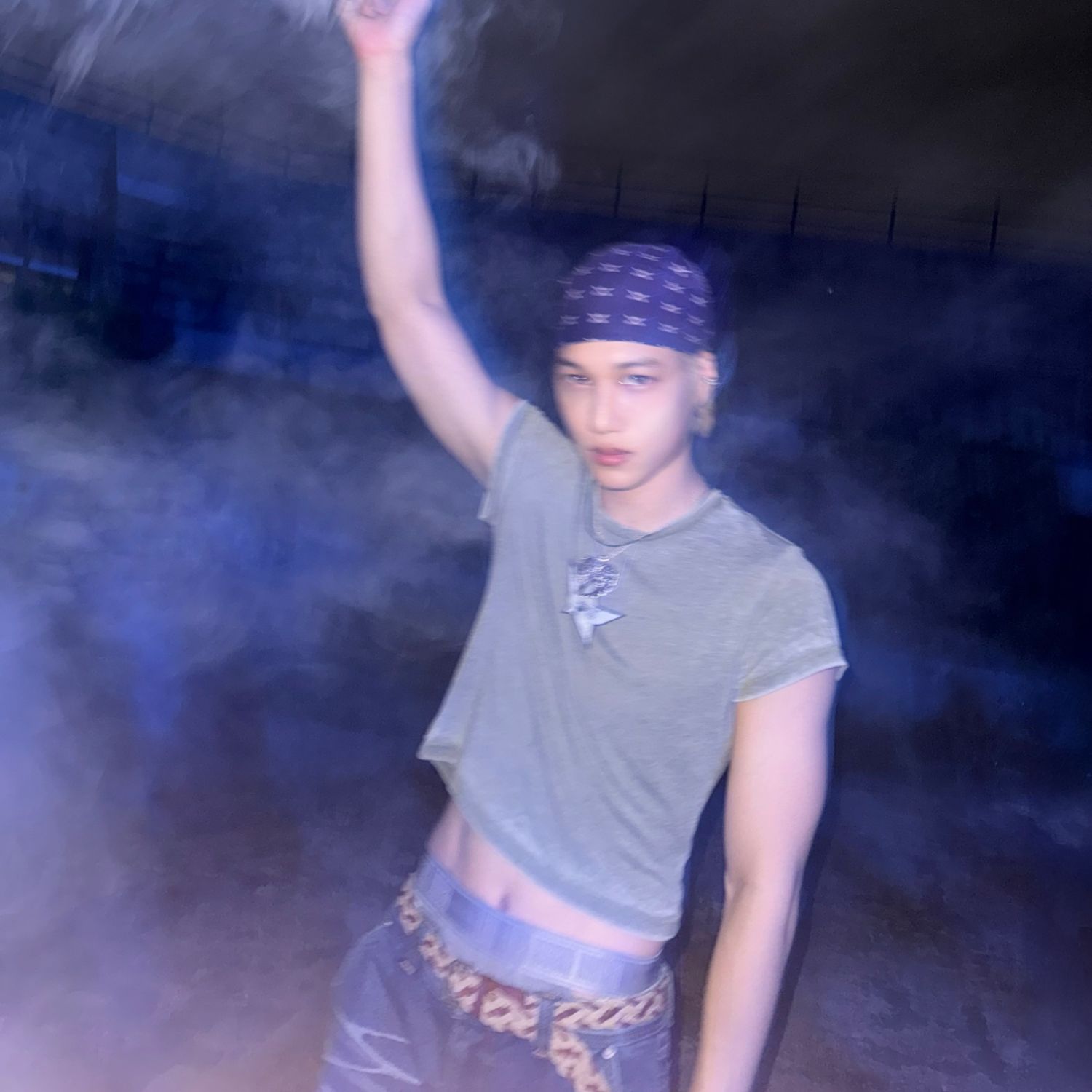 Kai (EXO)粉絲拍下的瞬間