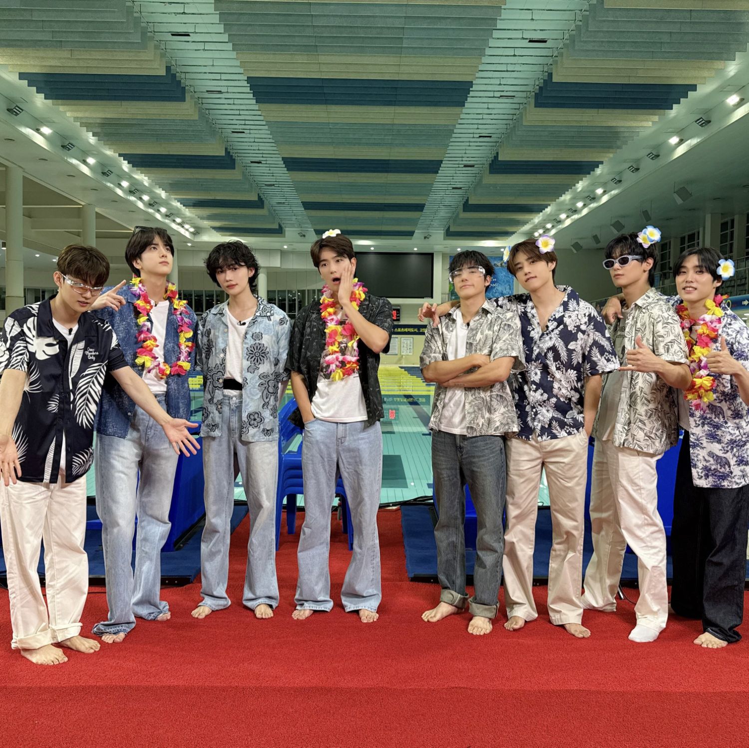 A moment captured by Hyunjae (THE BOYZ)'s fan