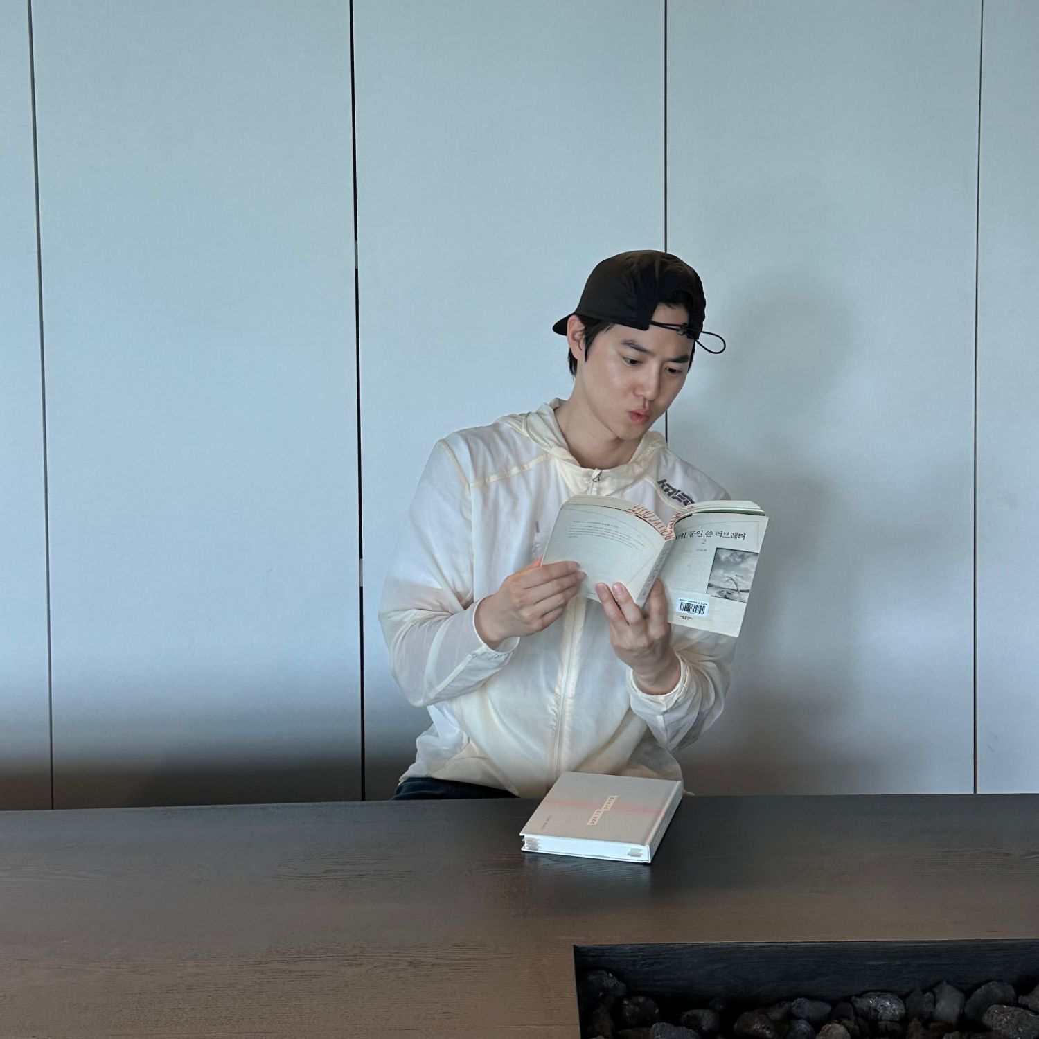 A moment captured by Suho (EXO)'s fan