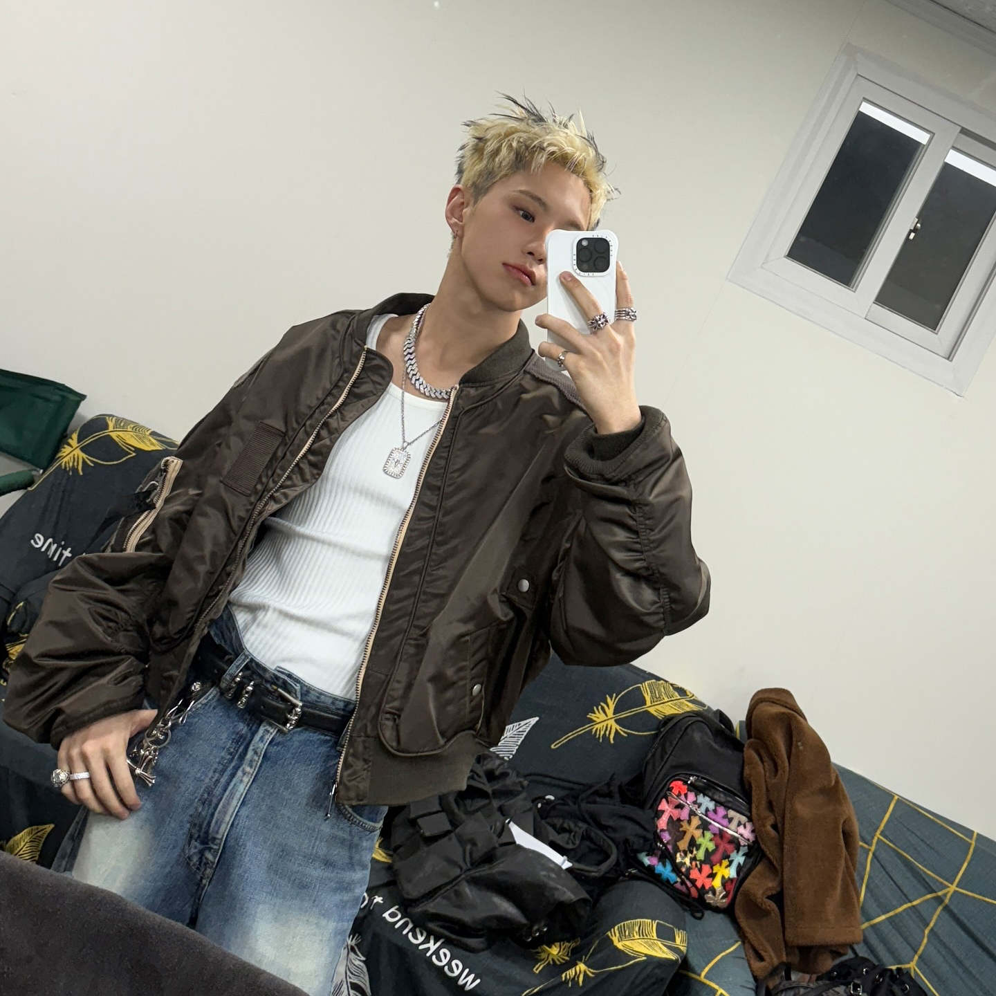 Recent activity shot of Hoshi (SEVENTEEN)