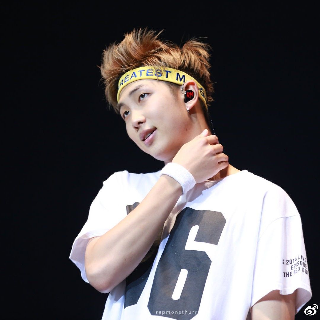 A moment captured by RM (BTS)'s fan