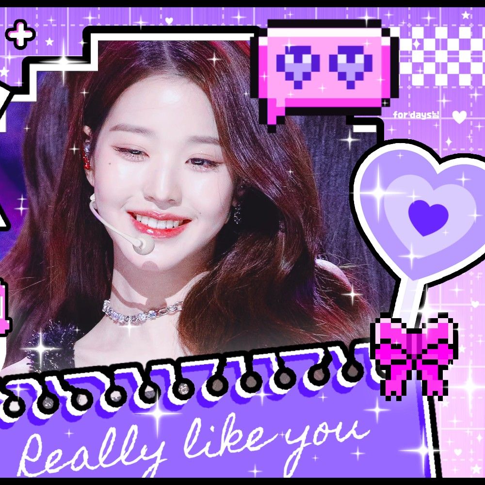 A moment captured by Jang Wonyoung (IVE)'s fan