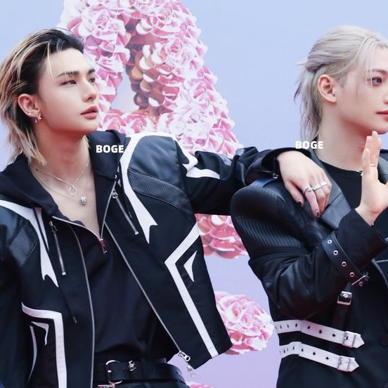 Recent activity shot of Felix (Stray Kids)