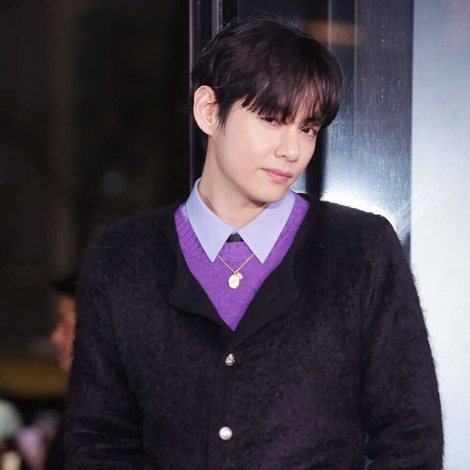 A moment captured by V (BTS)'s fan