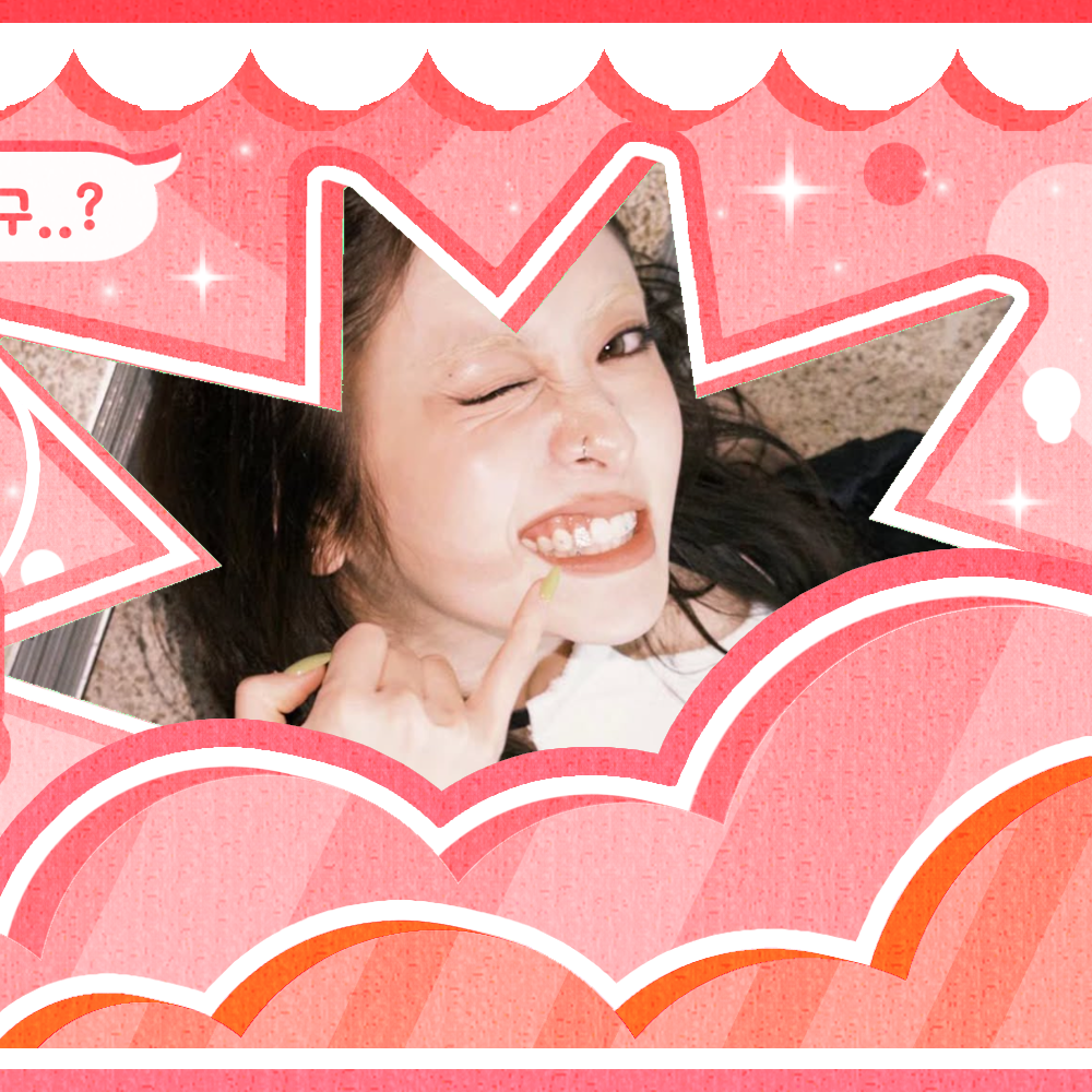 Behind-the-scenes cut of Huh Yunjin (LE SSERAFIM)