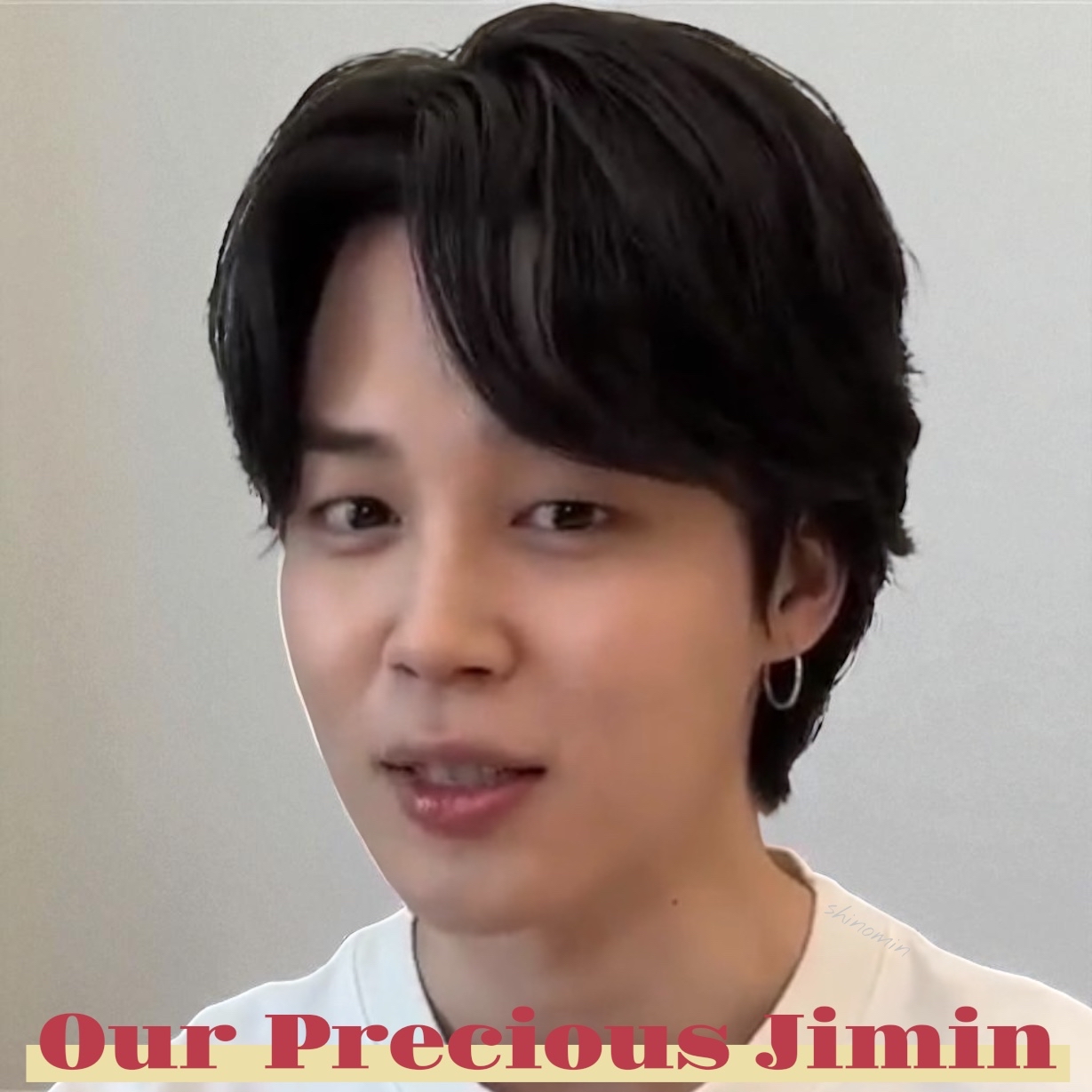 Recent activity shot of Jimin (BTS)
