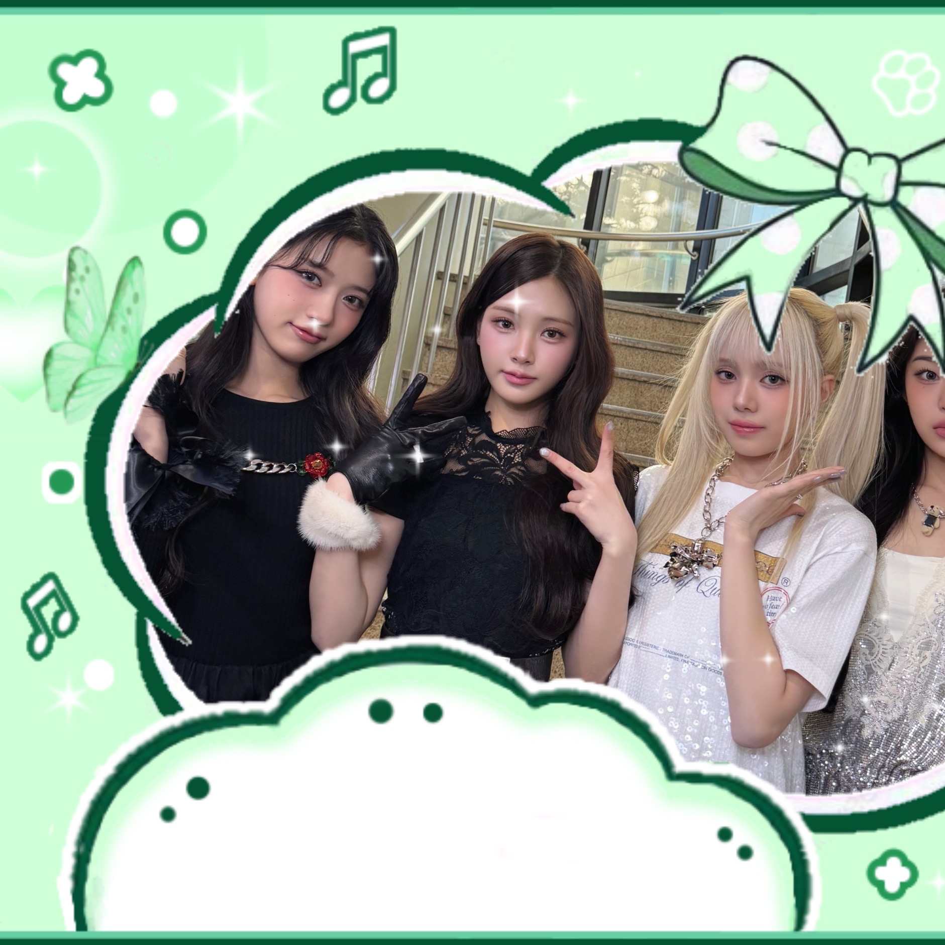 A moment captured by Baby DONT Cry's fan