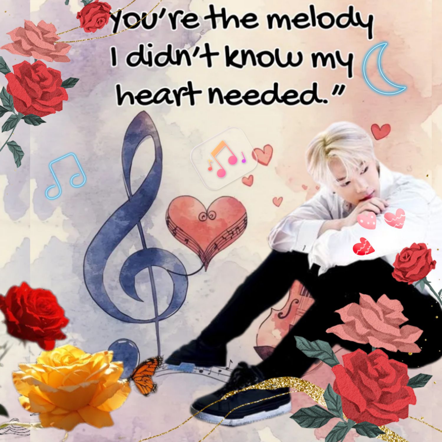 Recent activity shot of Moonbin (ASTRO)