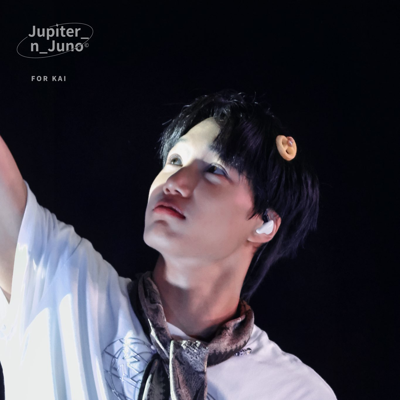 Momen yang diabadikan oleh penggemar Kai (EXO)