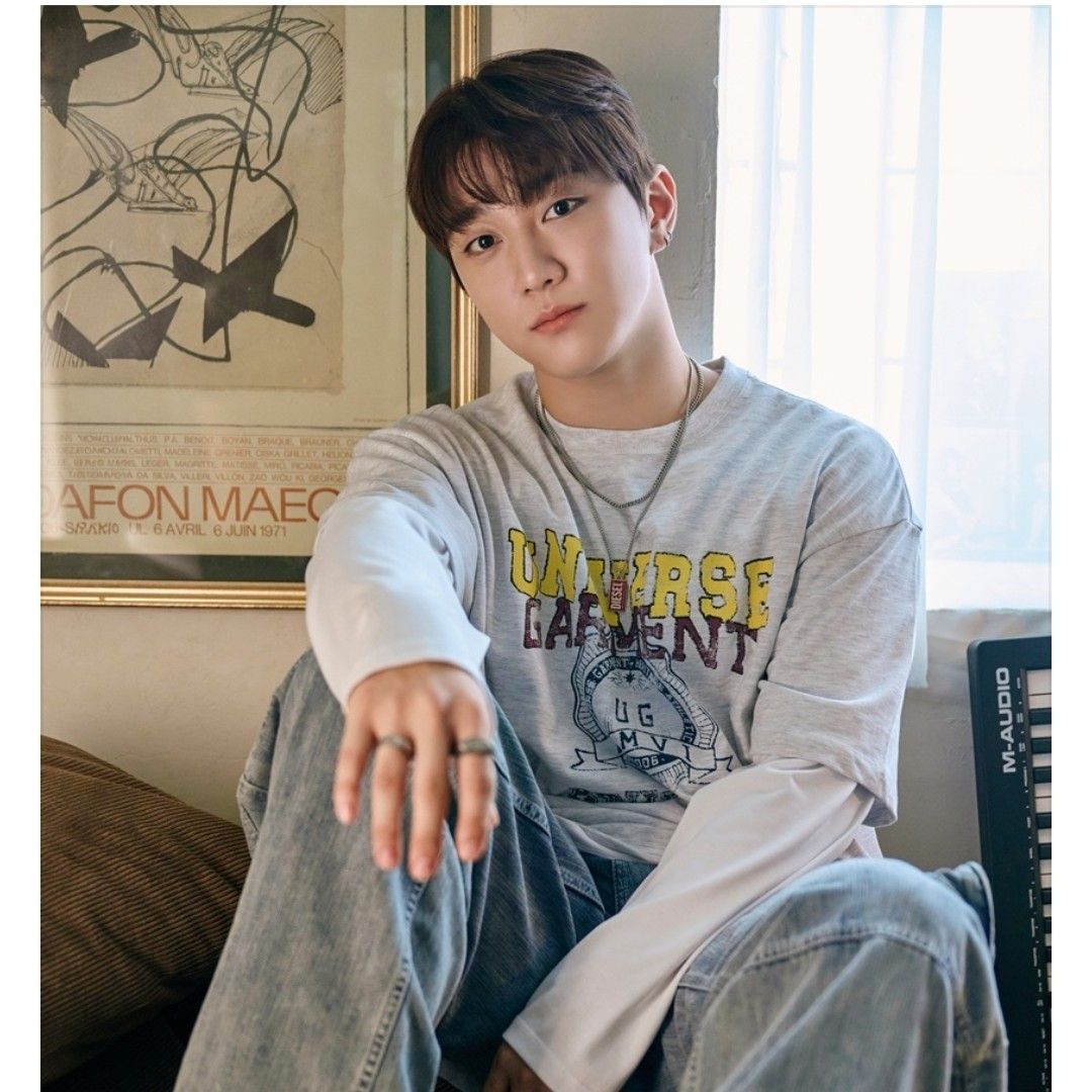 Behind-the-scenes cut of Hong Joochan (GoldenChild)