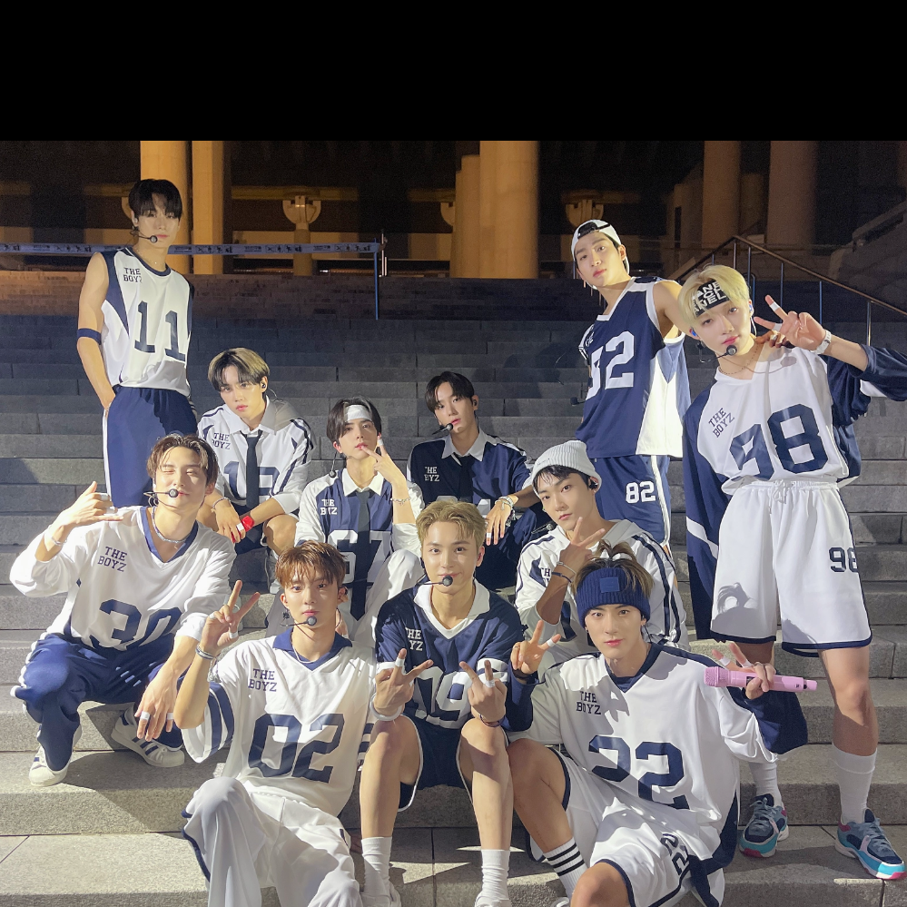 Recent activity shot of Eric (THE BOYZ)