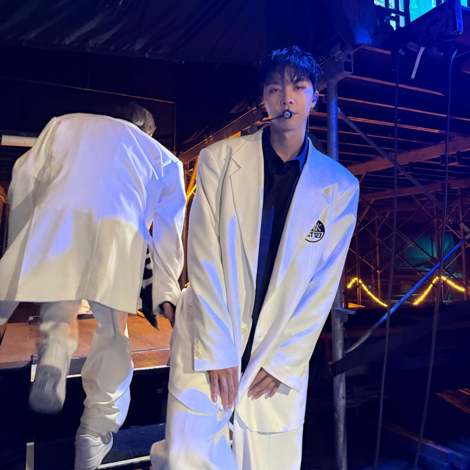 A moment captured by Johnny (NCT 127)'s fan