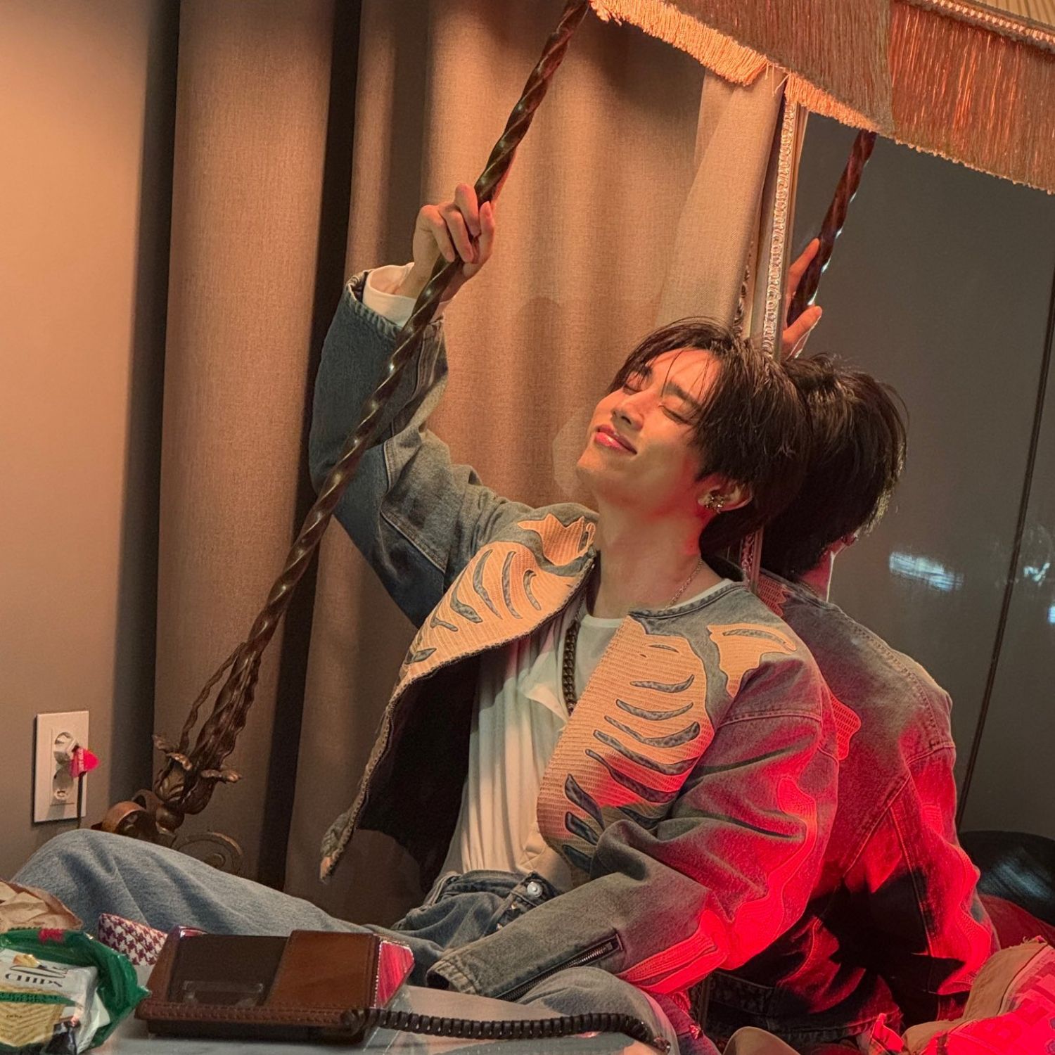 Behind-the-scenes cut of Sunwoo (THE BOYZ)