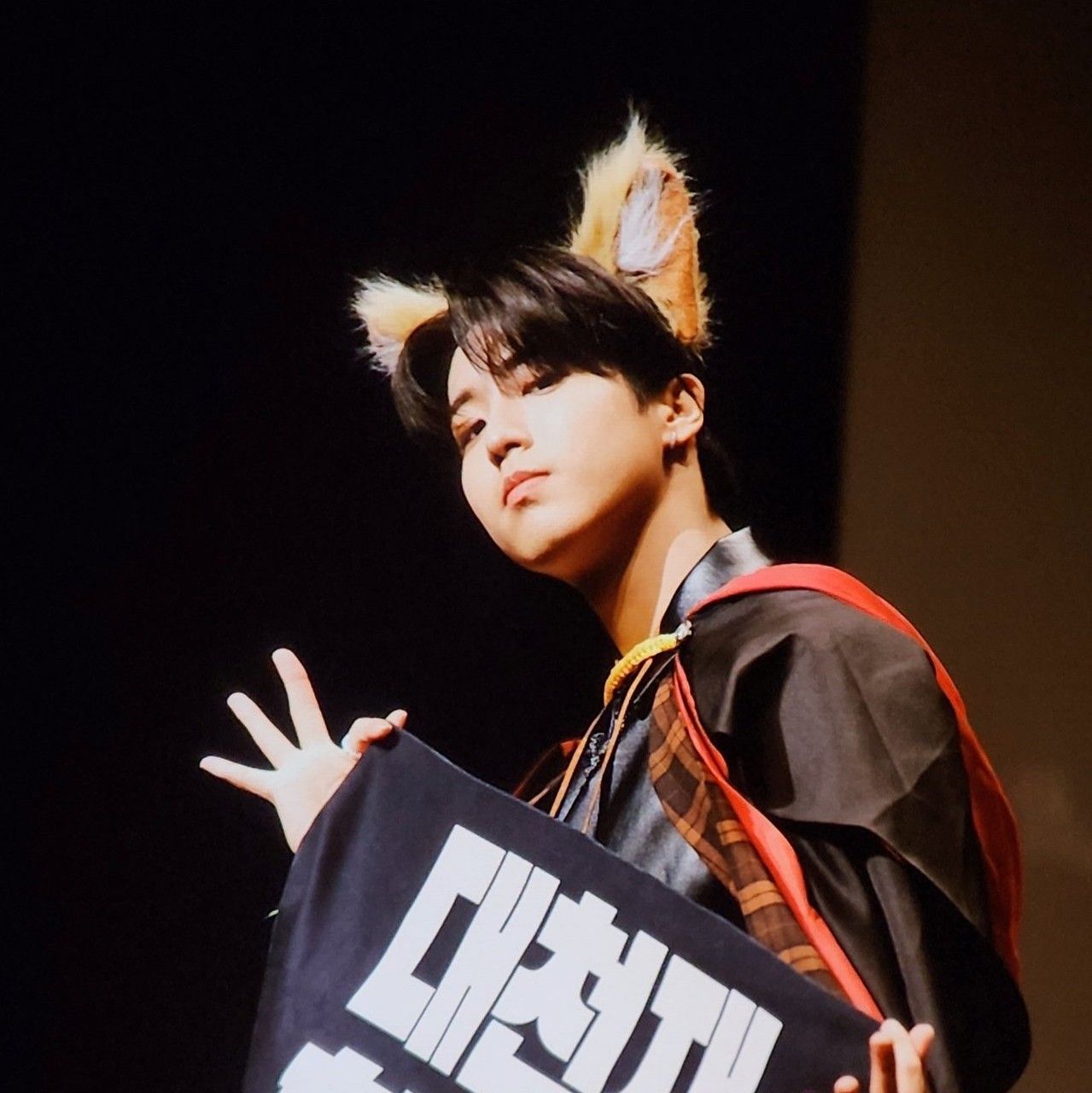 A moment captured by HAN (Stray Kids)'s fan