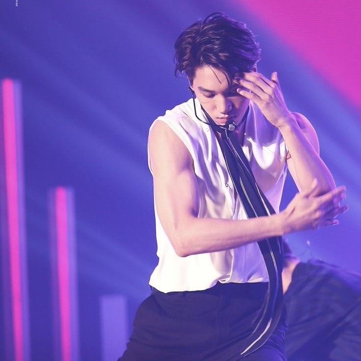 A moment captured by Kai (EXO)'s fan