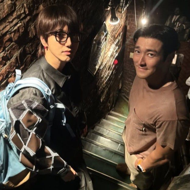 Behind-the-scenes cut of Yesung (Super Junior)