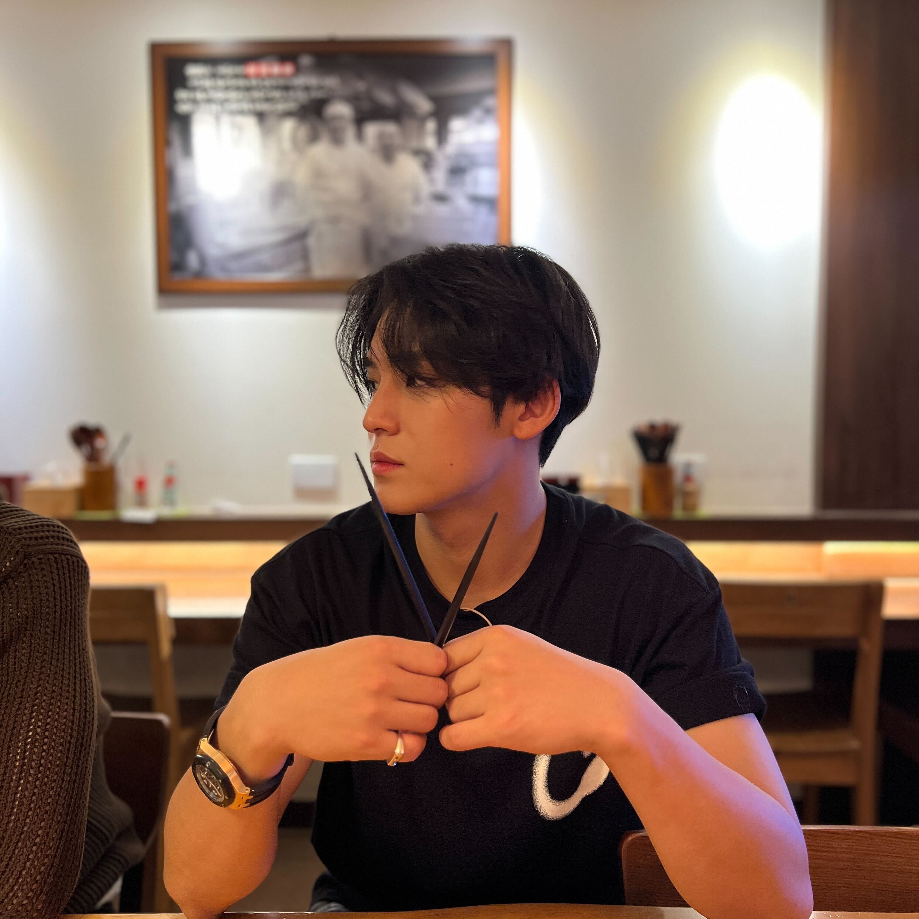 Recent activity shot of Mingyu (SEVENTEEN)