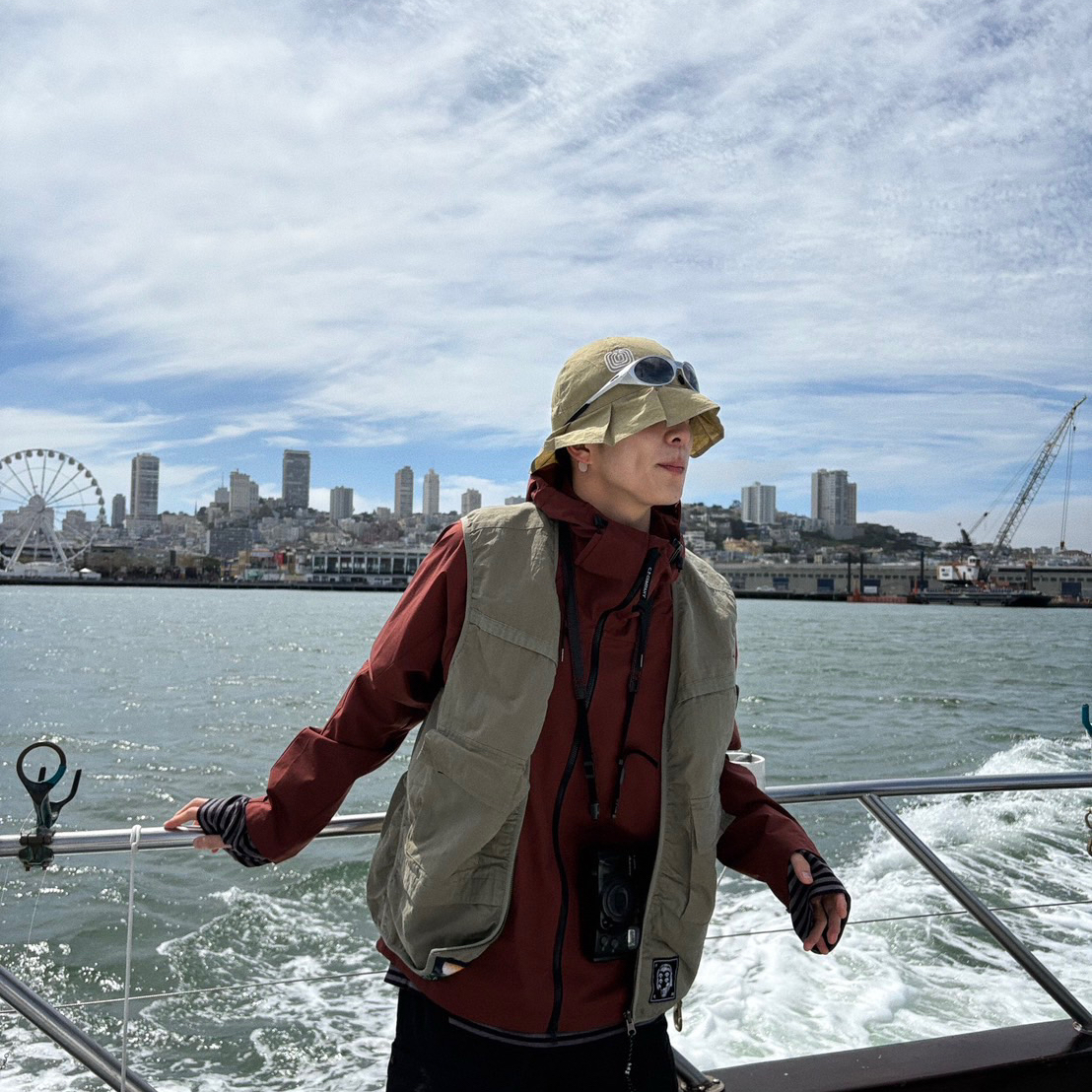 Recent activity shot of Asahi (TREASURE)