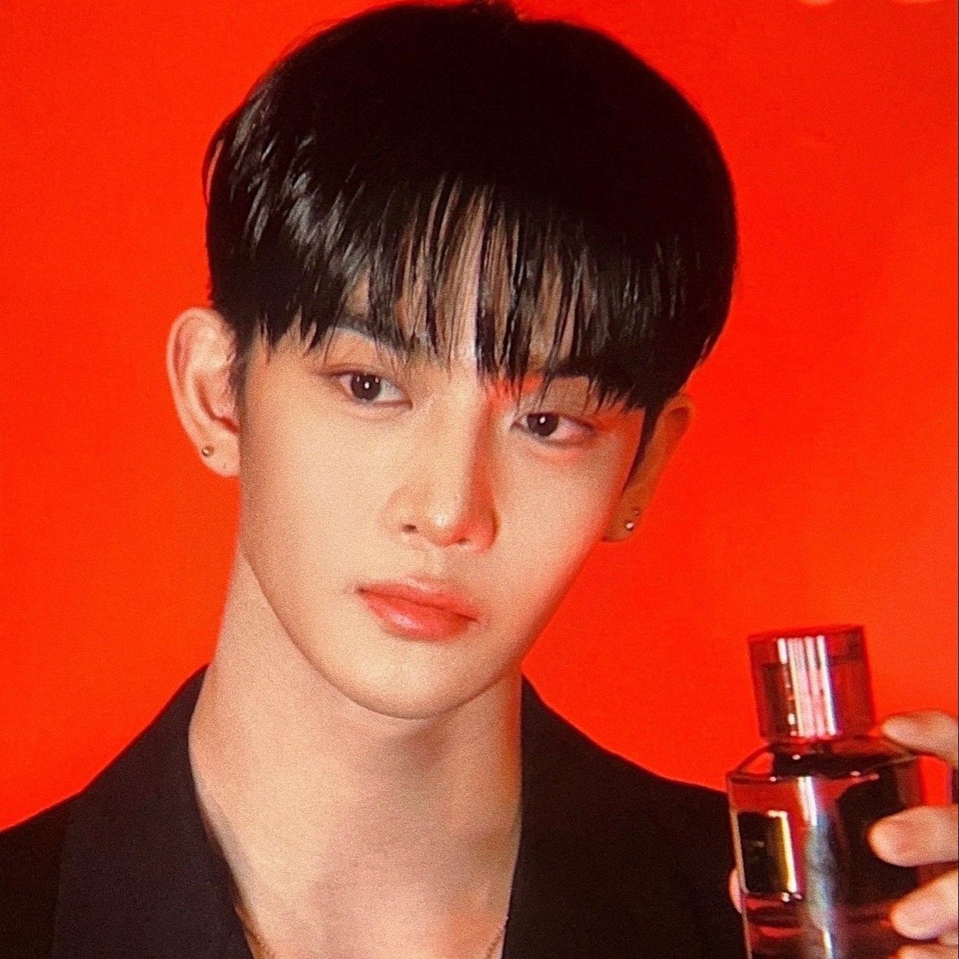 A moment captured by Bae Jinyoung's fan