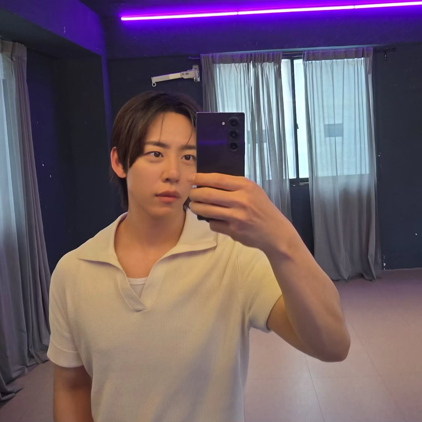 Behind-the-scenes cut of Daehyun (B.A.P)