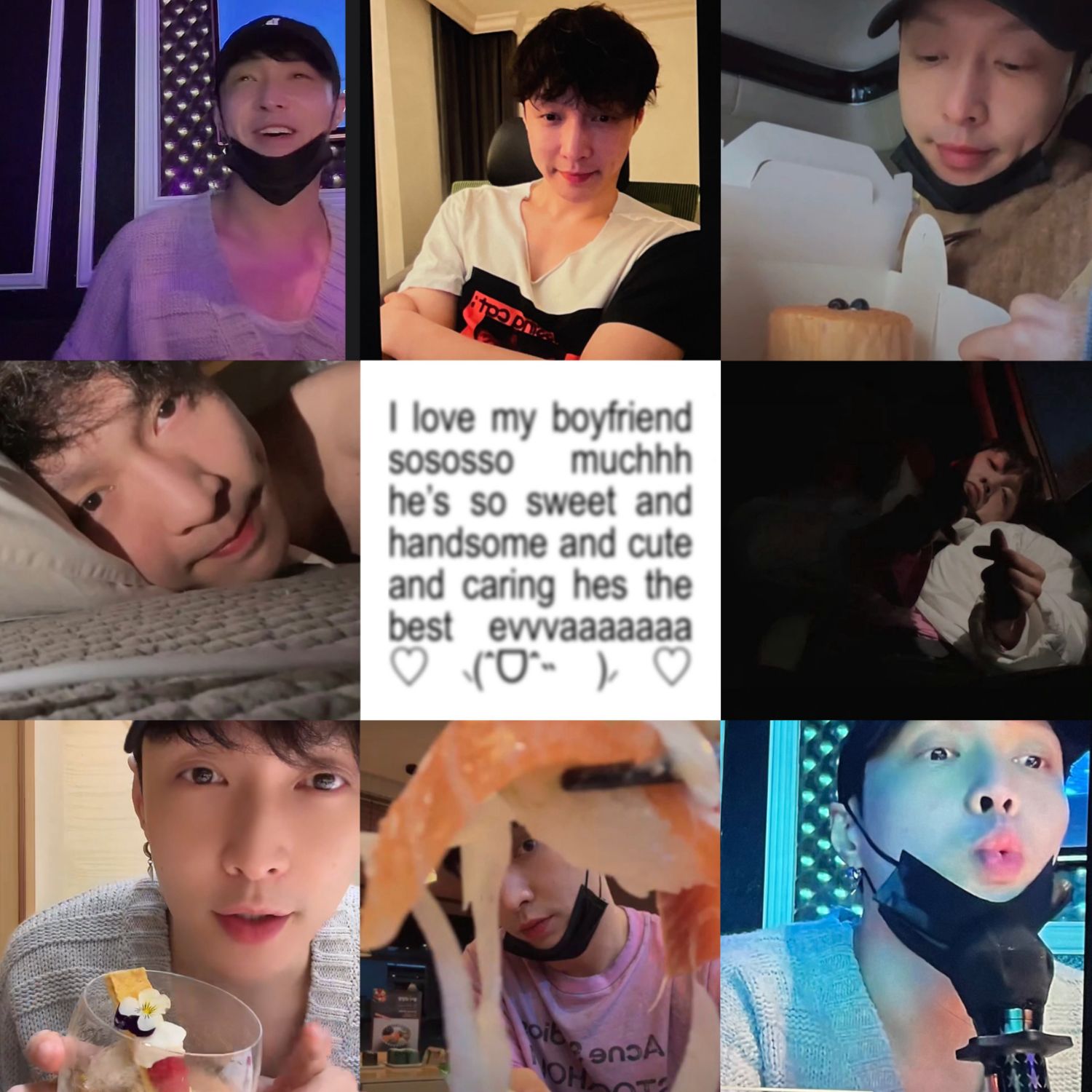 Behind-the-scenes cut of Lay (EXO)