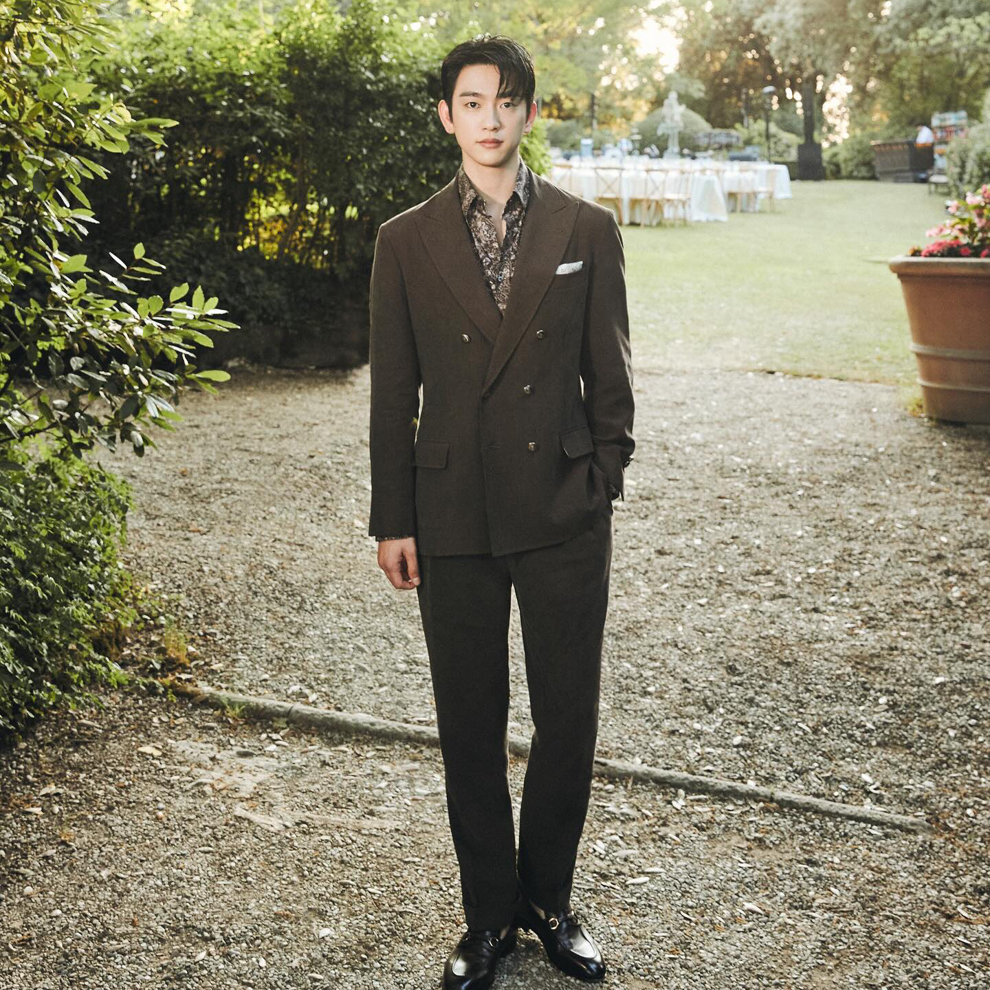 Recent activity shot of Jinyoung (GOT7)