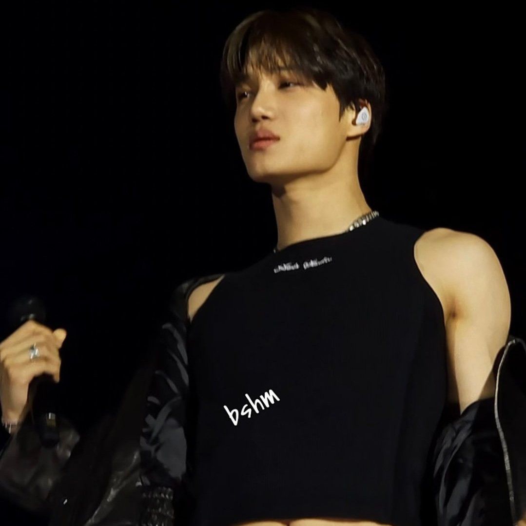 Recent activity shot of Kai (EXO)