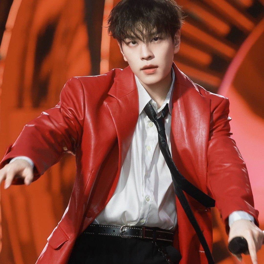 Recent activity shot of Seungmin (Stray Kids)