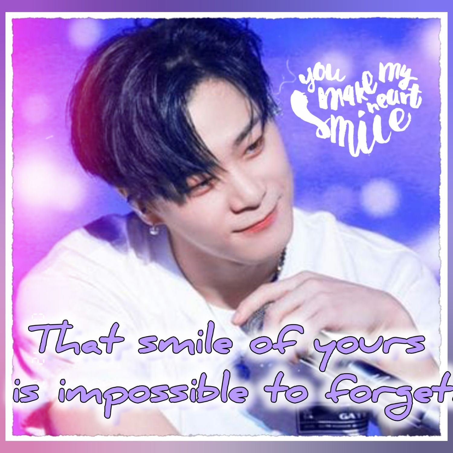 Recent activity shot of Moonbin (ASTRO)