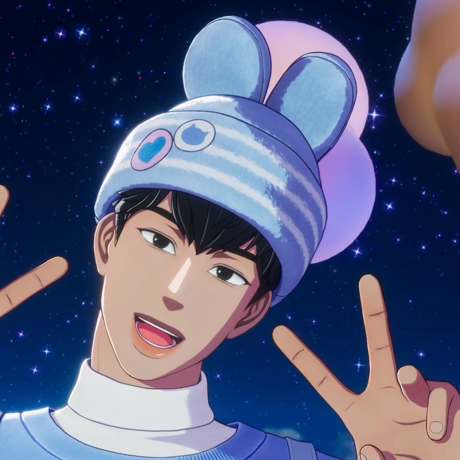 A moment captured by Hamin (PLAVE)'s fan