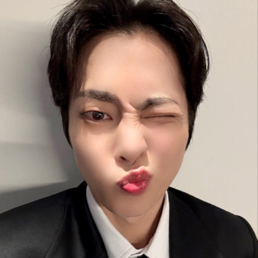 Recent activity shot of Xiumin (EXO)