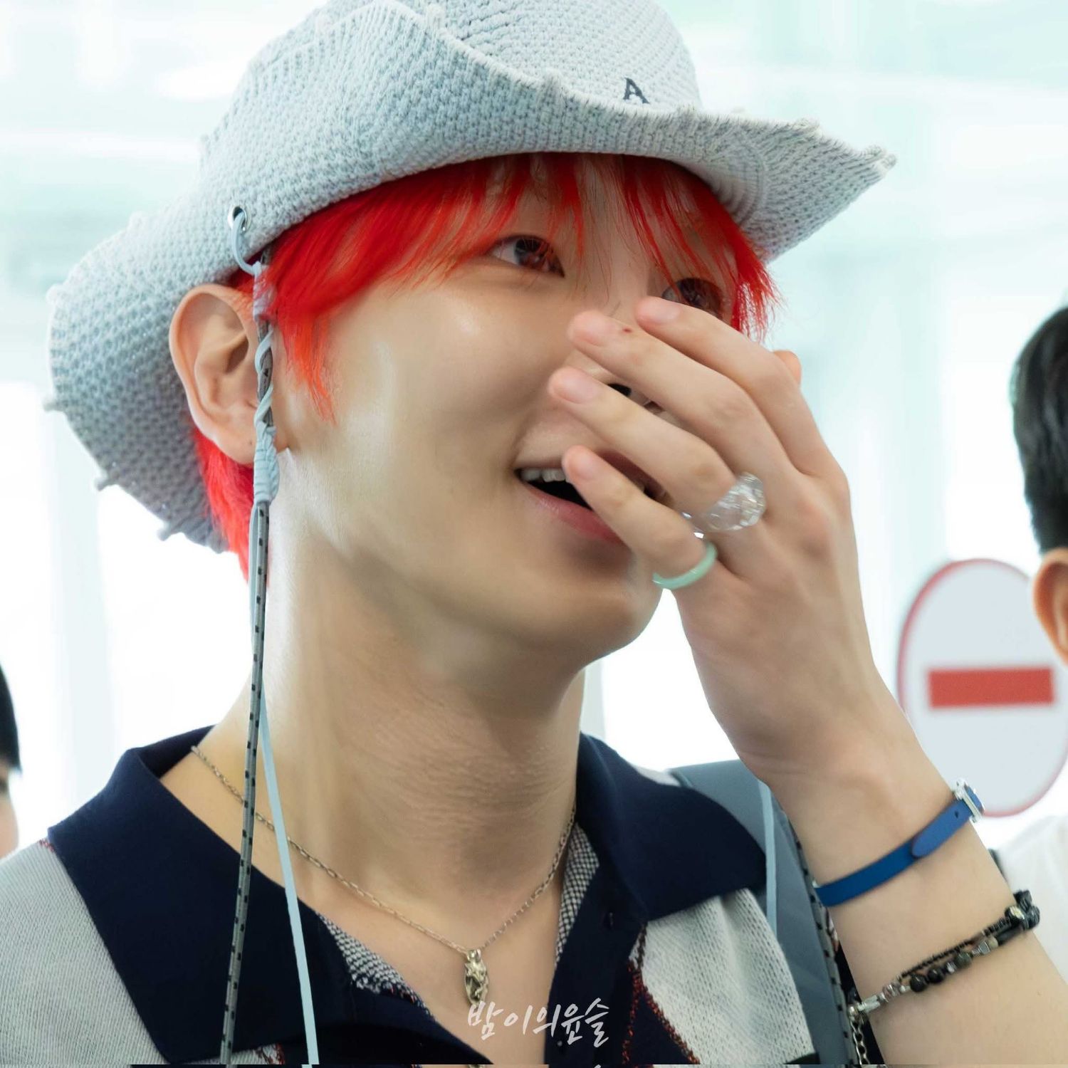 A moment captured by Key (SHINee)'s fan