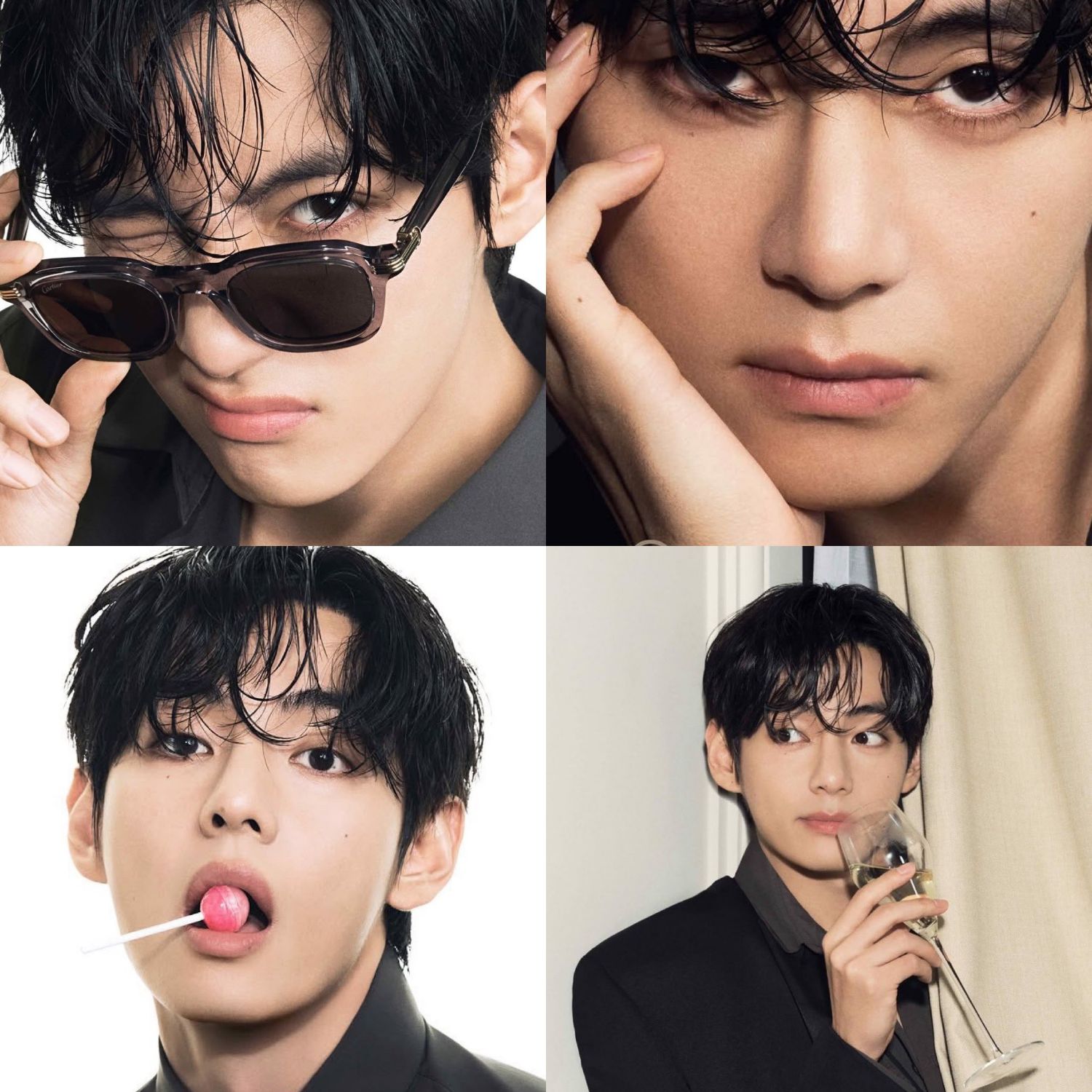 V (BTS)の舞台裏ショット