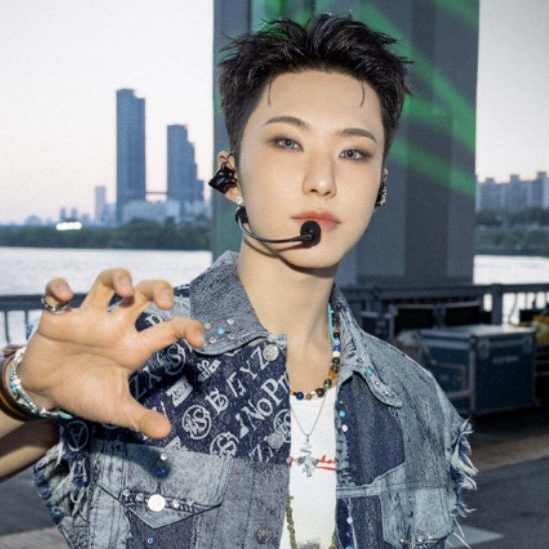 A moment captured by Hoshi (SEVENTEEN)'s fan