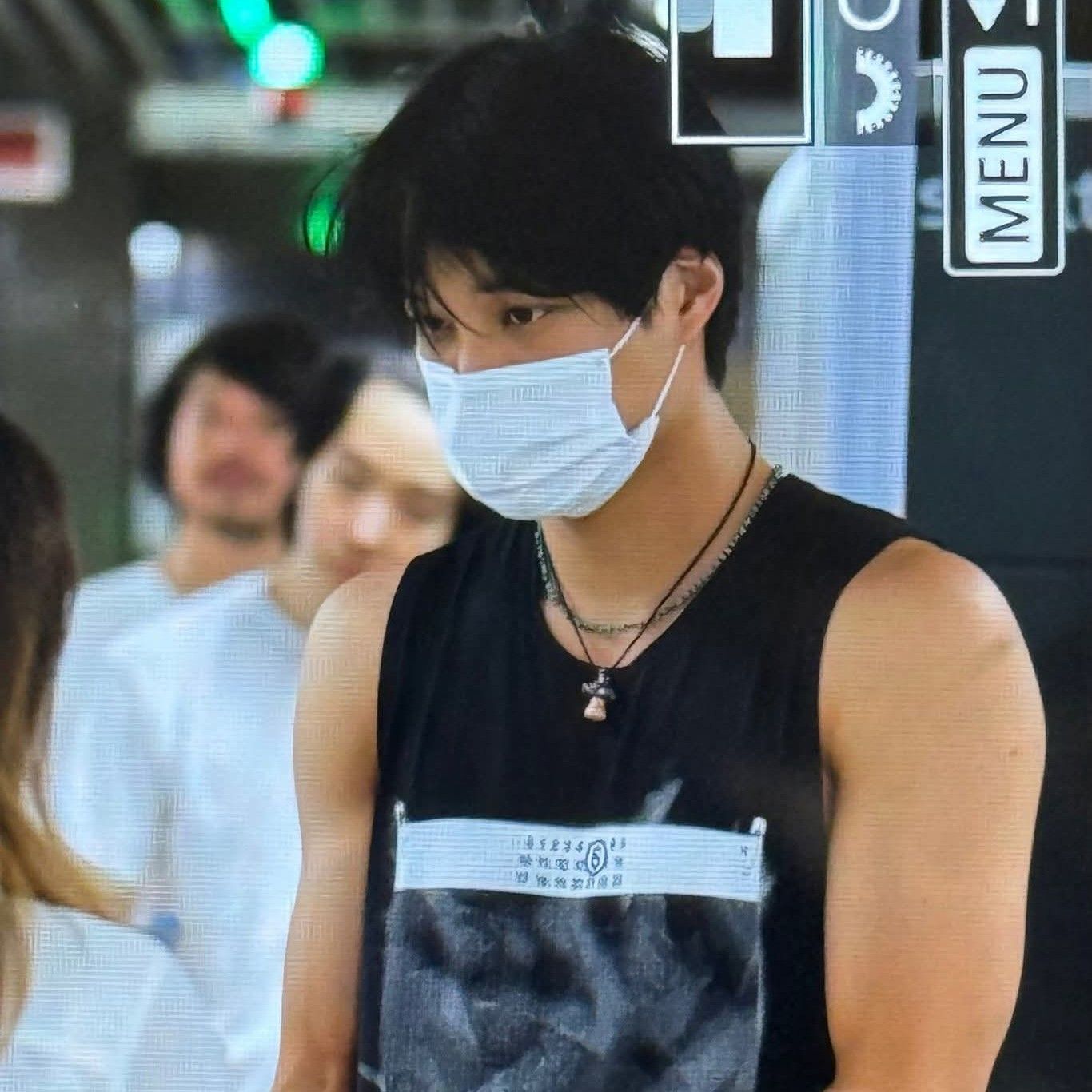 Behind-the-scenes cut of Kai (EXO)