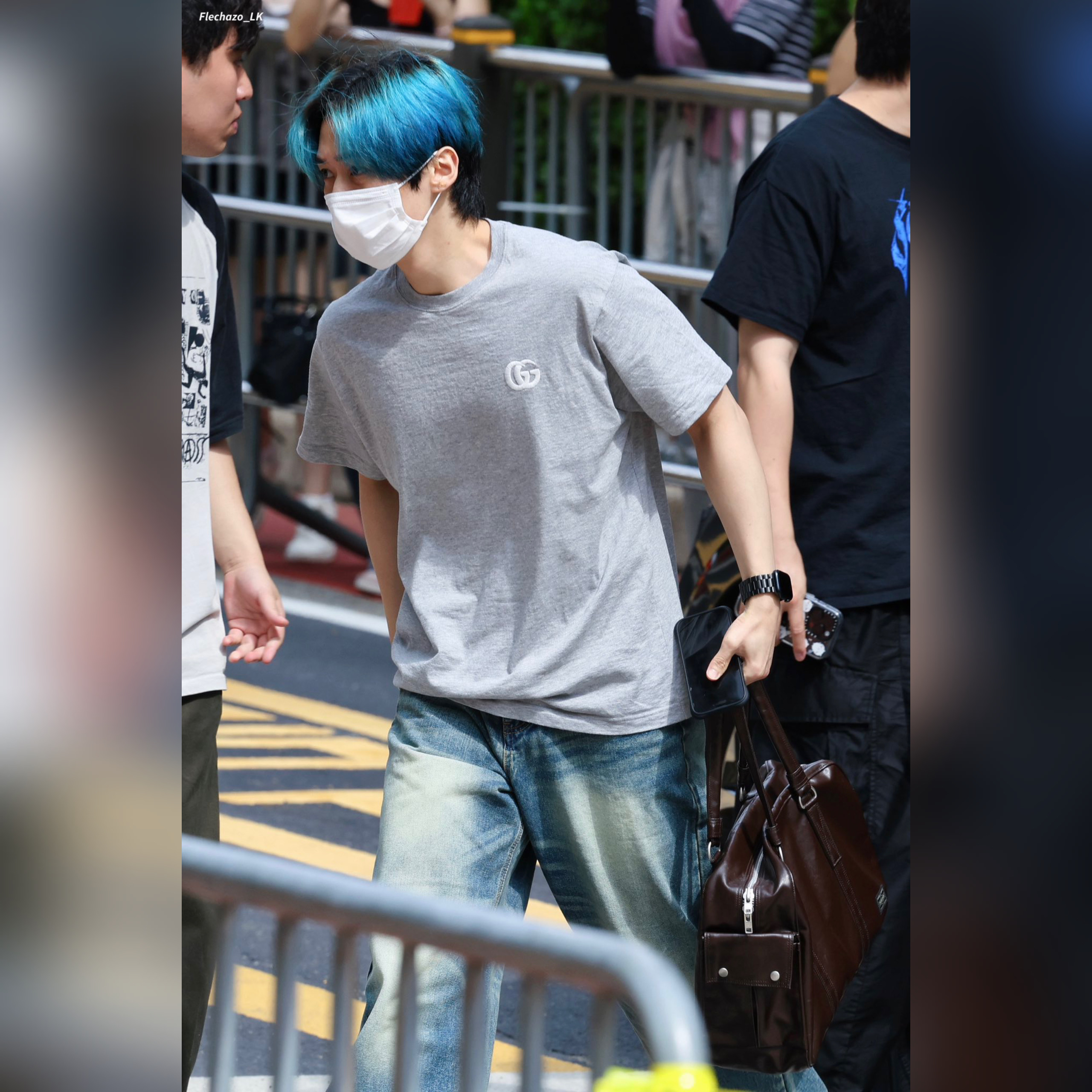 Recent activity shot of Lee Know (Stray Kids)