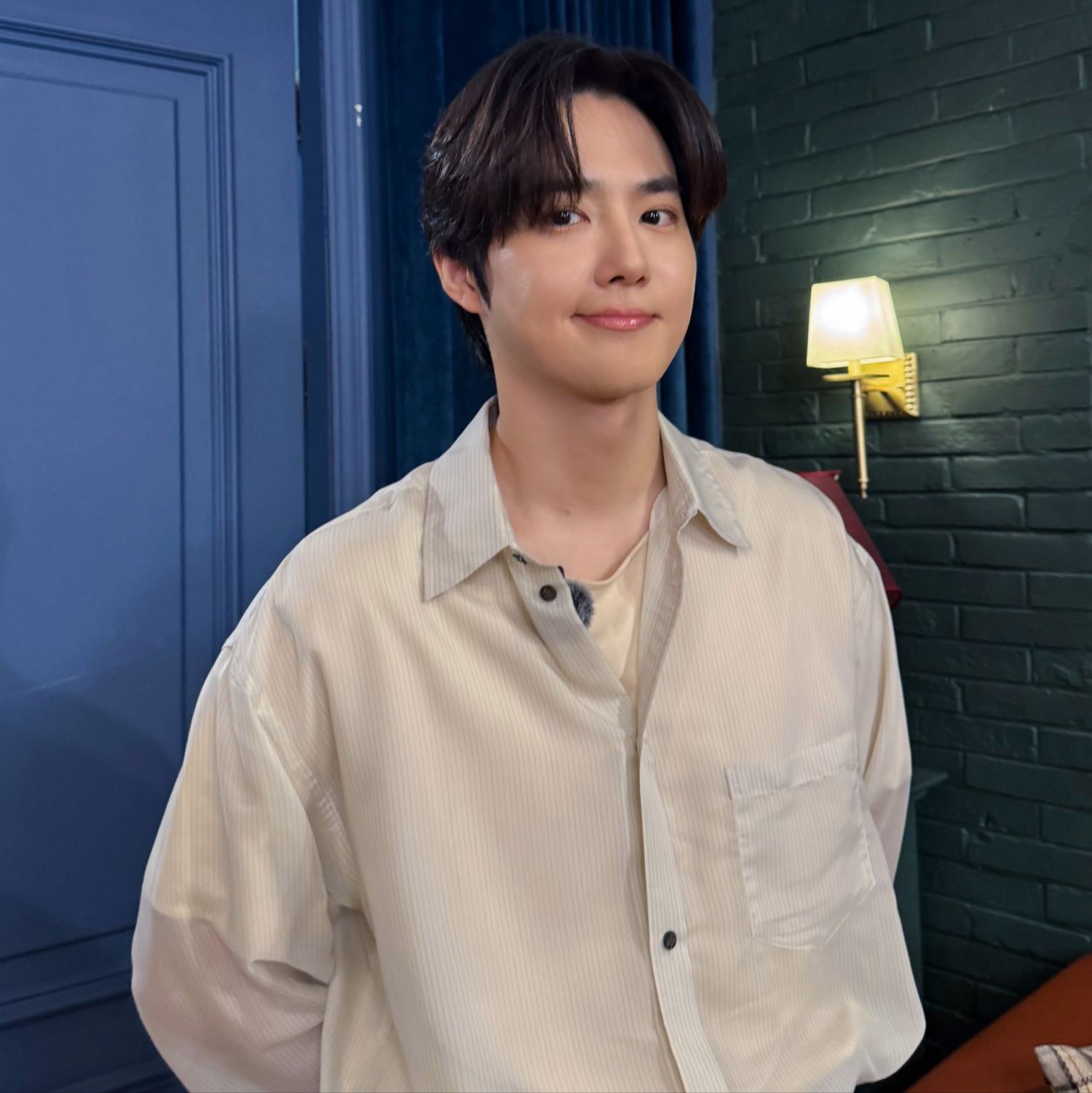 Recent activity shot of Suho (EXO)