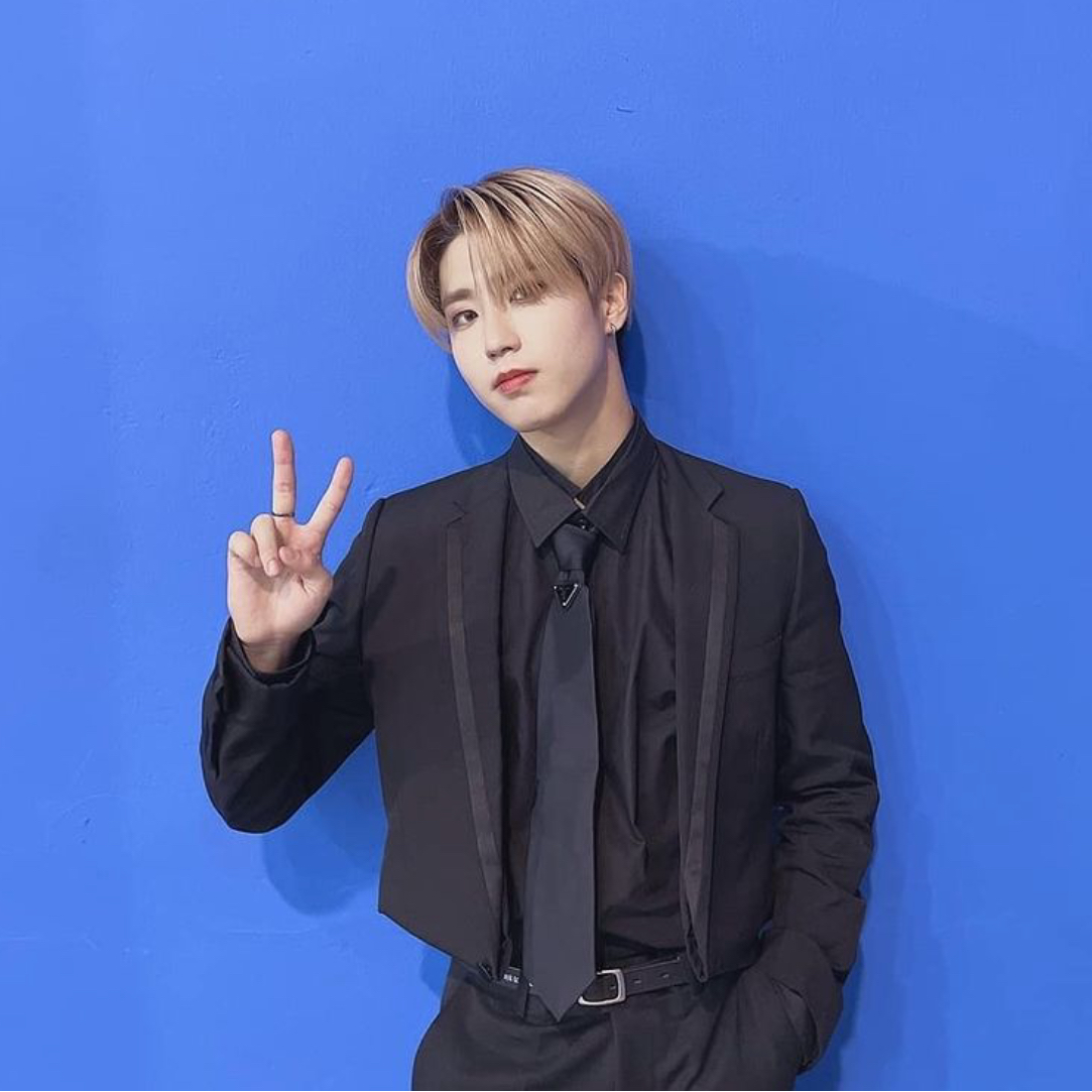 Recent activity shot of HAN (Stray Kids)