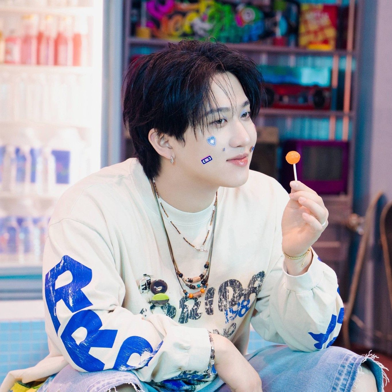 Foto aktivitas terbaru Changbin (Stray Kids)