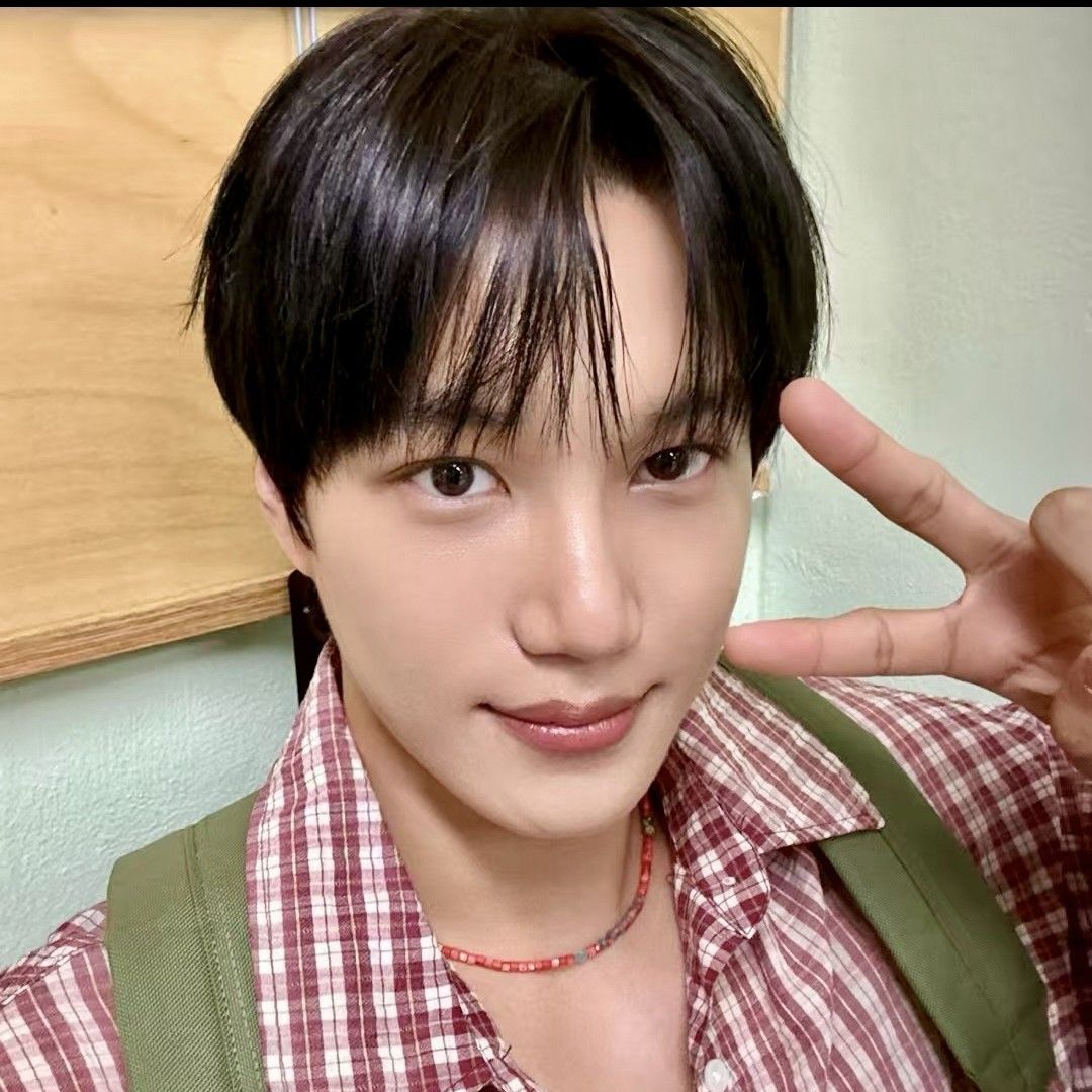 Recent activity shot of Kai (EXO)