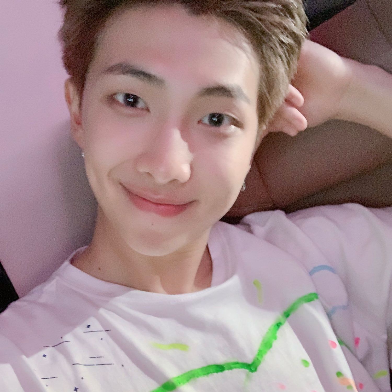 A moment captured by RM (BTS)'s fan