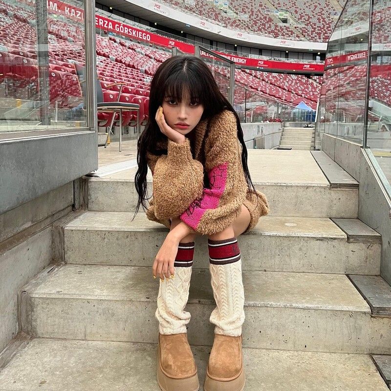 Behind-the-scenes cut of Soyeon (i-dle)