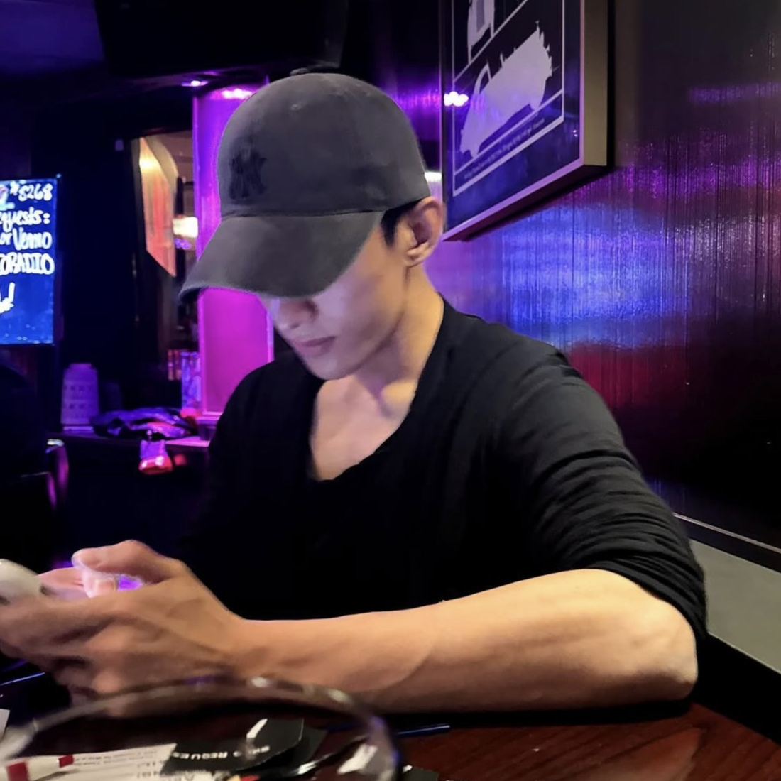 Recent activity shot of DK (SEVENTEEN)